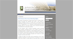 Desktop Screenshot of govtcontractsmonitor.jacksonkelly.com